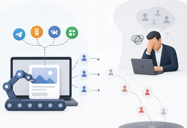 Почему менеджеры теряют заявки, хотя система автопостинга работает?