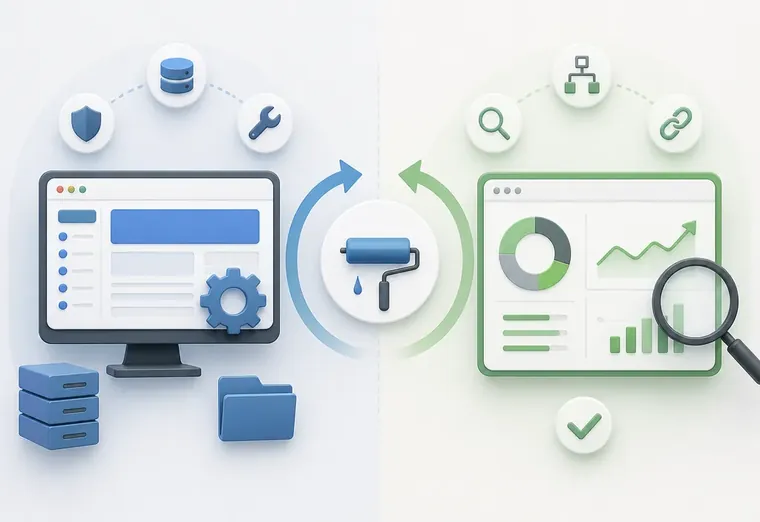 Администрирование сайтов vs SEO-аудит: что нужно перед ребрендингом?