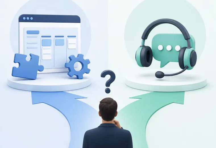 Внедрение amoCRM под ключ vs техподдержка: что заказать первым РОПу