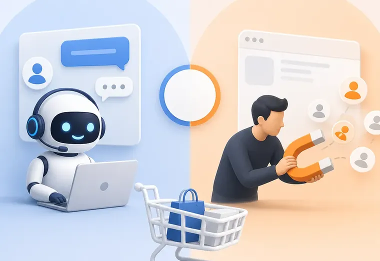 Виртуальный секретарь или перехват лидов: сравнение для e-commerce