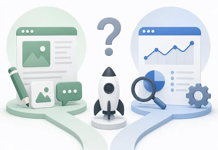 Контент-менеджмент vs SEO-аудит: что заказать стартапу первым
