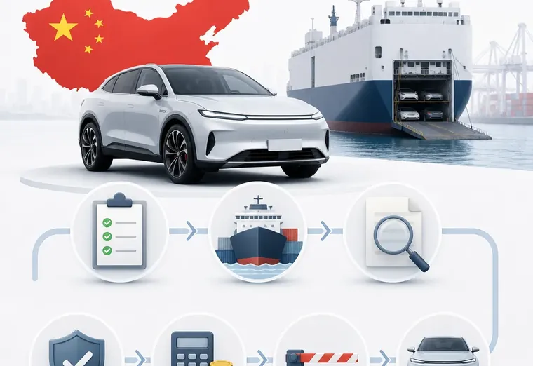 Растаможка авто из Китая в 2026: пошаговый разбор