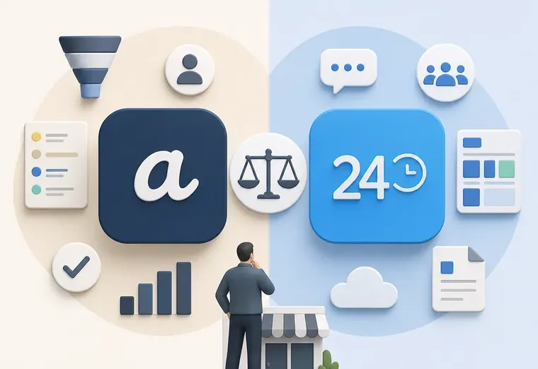 amoCRM vs Битрикс24 для малого бизнеса: честное сравнение