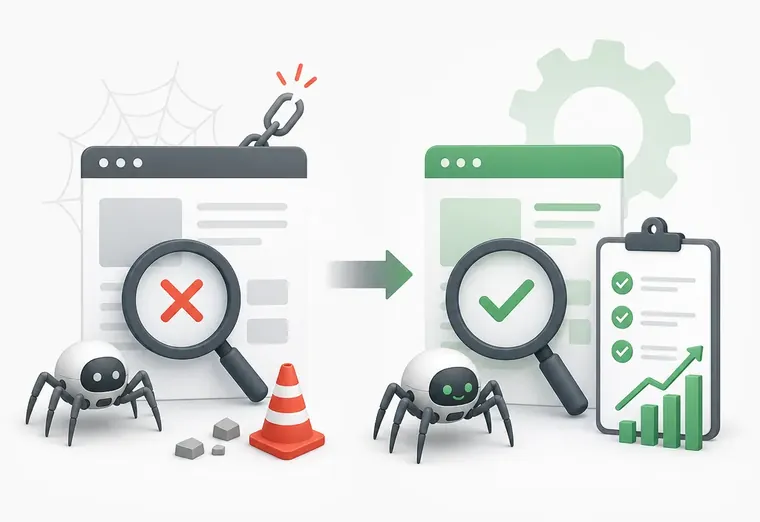 Почему сайт не индексируется и как исправить SEO-аудитом