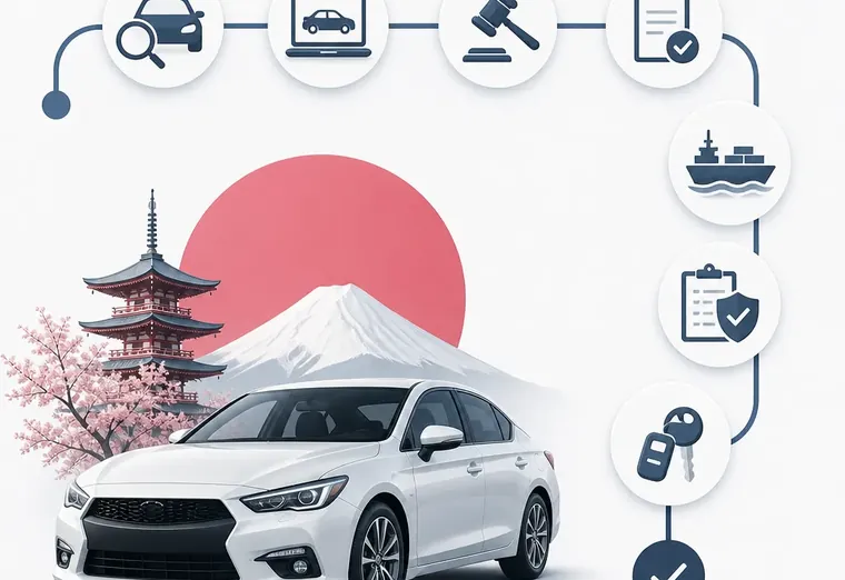 Пошаговая инструкция: как купить авто из Японии под ключ?