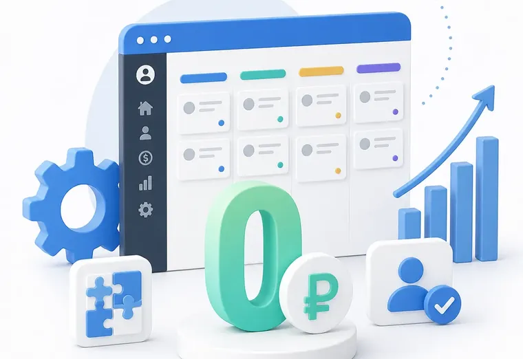Настройка amoCRM под ключ с 0 рублей: реальные условия 2025