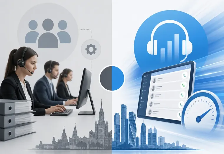 Аутсорсинг колл-центра vs Скорозвон: что выбрать для B2B в Москве