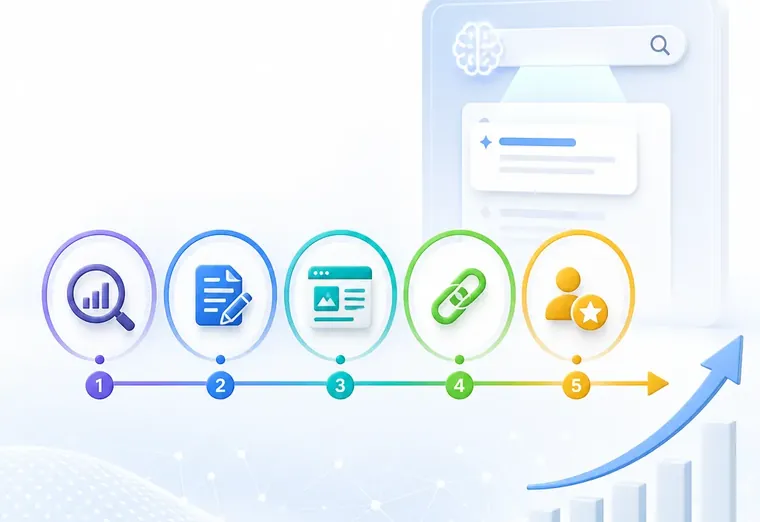 5 шагов к эффективному SEO для повышения видимости в AI-поиске