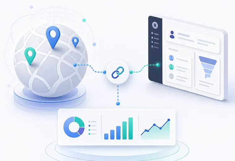 Как интегрировать GEO-платформу с CRM для отчётов