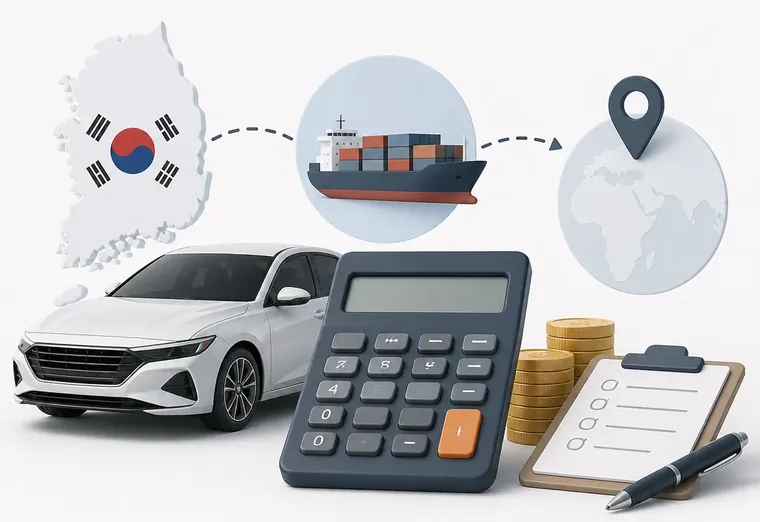 Как быстро рассчитать бюджет на покупку авто из Кореи?