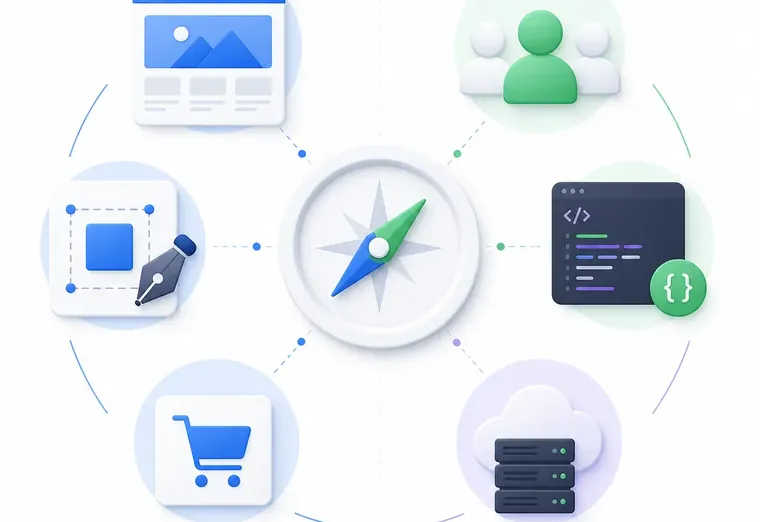 Обзор направлений компании: что выбрать для сайта и IT-команды?