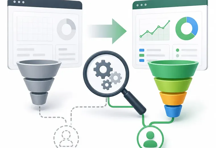 Как найти причины пустых CRM-отчётов и восстановить воронку продаж?