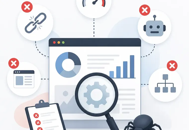 Топ-5 ошибок при проведении SEO-аудита сайта