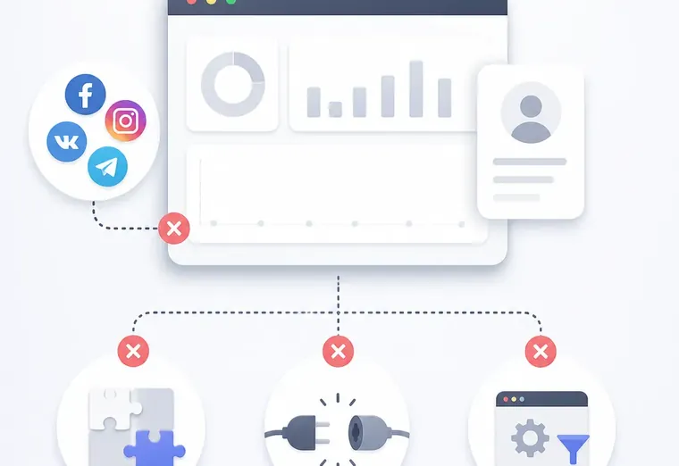3 причины, почему CRM-отчёт не показывает заявки из соцсетей