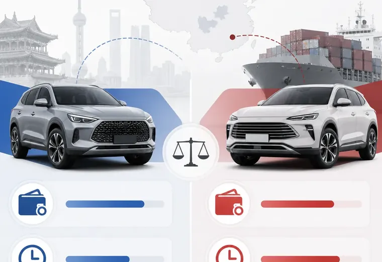 Авто из Китая под заказ: сравнение InCars и Jptrade по цене и срокам