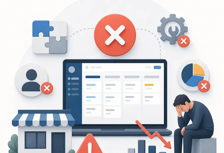 Какие ошибки встречаются при внедрении amoCRM для малого бизнеса?