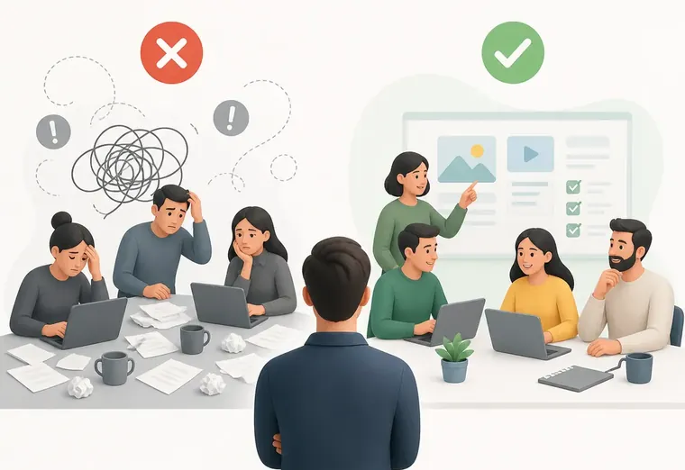 Типичные ошибки при управлении контент-командами: как их избежать?