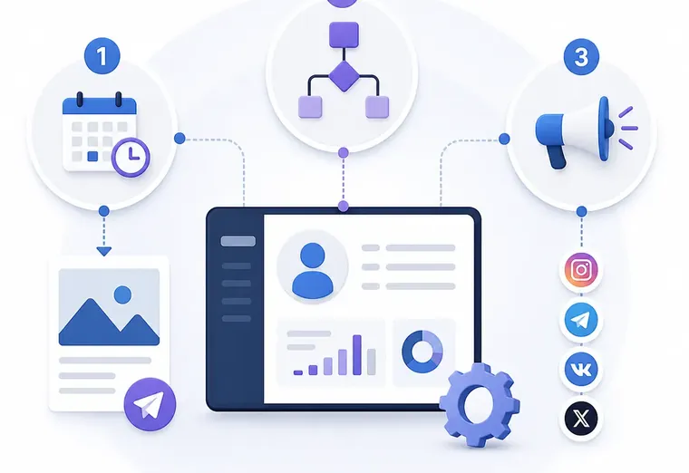 3 способа автоматизации CRM при автопостинге контента