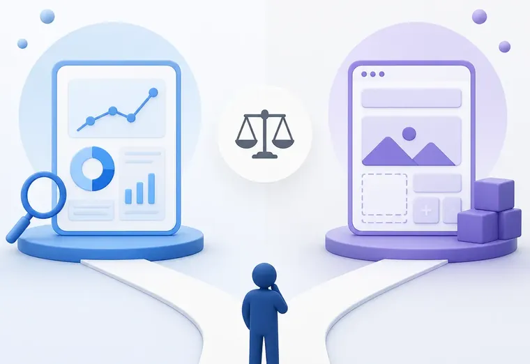 Платформа видимости vs конструктор сайтов: что внедрить первым