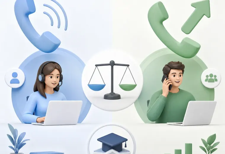 Обработка входящих звонков vs исходящие звонки: что нужно онлайн-школе?