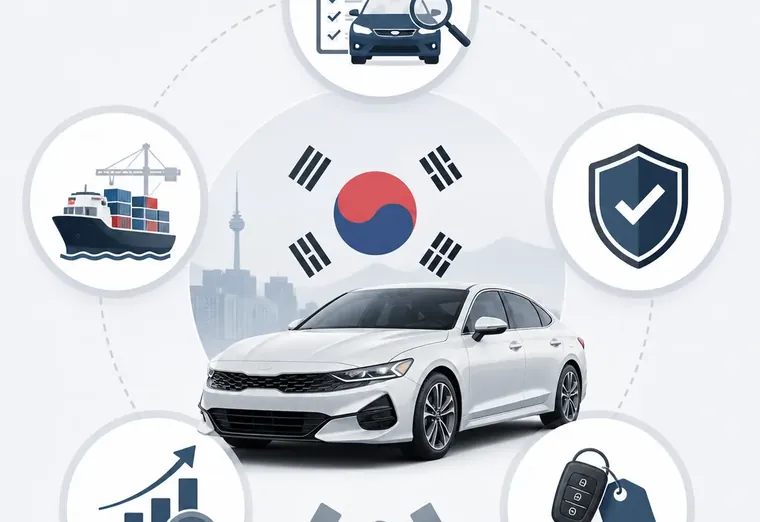 Топ-5 аспектов покупки автомобилей из Кореи для перекупщиков