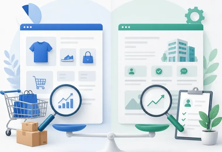SEO для интернет-магазина vs сайта услуг: в чём разница?