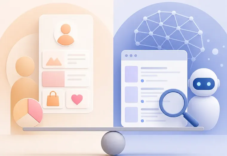 Персонализация пользовательского опыта vs SEO для нейросетей?