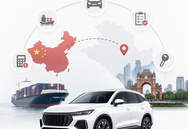 Сколько стоит заказать авто из Китая под ключ в Краснодаре?