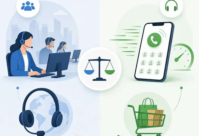 Аутсорсинг колл-центра или Скорозвон: сравнение методов для e-commerce