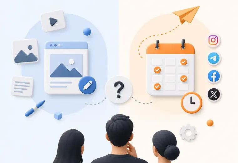 Генерация контента или автопостинг: что внедрять SMM-команде?