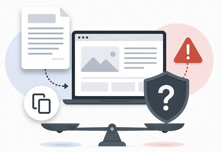 Можно ли использовать чужие тексты на коммерческом сайте без риска для SEO?