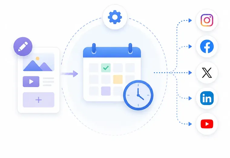 Как работает автопостинг при подготовке контента для соцсетей?