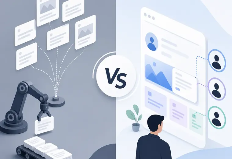 Автопостинг vs персонализация UX: что внедрить B2B-компании?