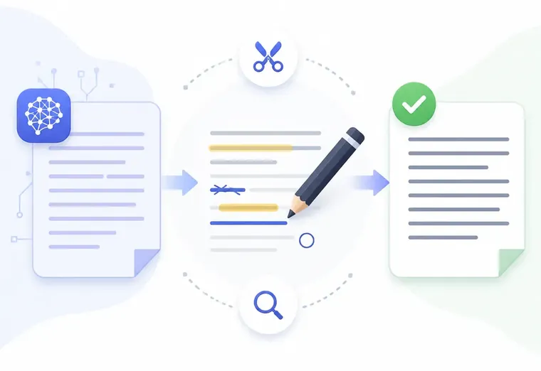 Как отредактировать текст написанный нейросетью