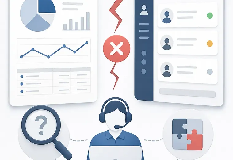 Отчёт не сходится с CRM: какие ошибки колл-центра проверить?