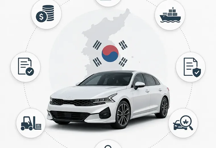 Сколько стоит купить авто из Кореи под ключ: разбор всех расходов 2025