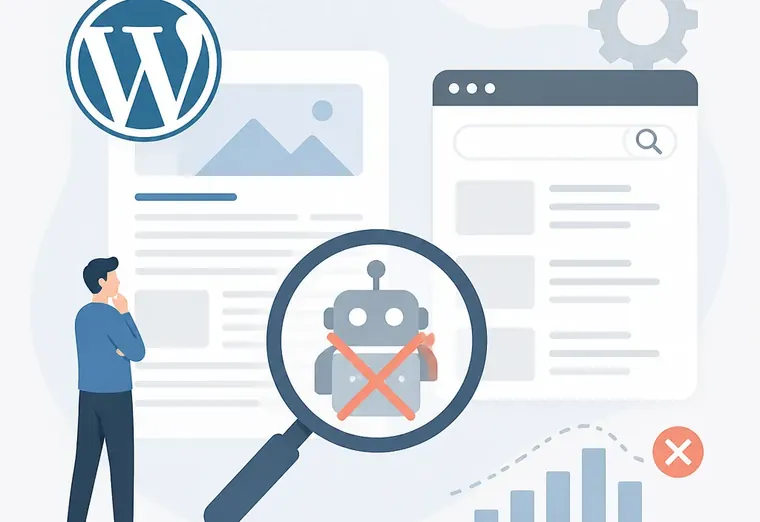 Почему WordPress не индексирует новые экспертные статьи сайта?